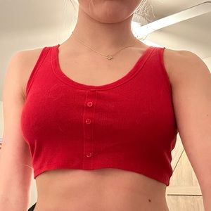 Aerie red tank